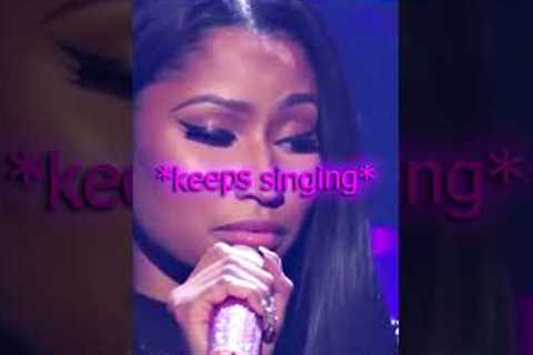 Backup Singer Took OVER Nicki Minaj's Show! 🤣🎶