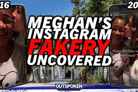 Had enough! Meghan Markle's new Instagram fakery scam uncovered as mum Doria Ragland walks out