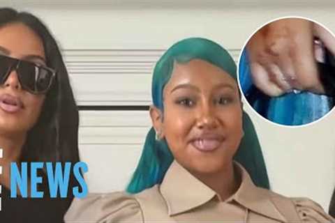 Kim Kardashian, North West Spark Finger Piercing Debate | E! News