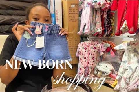 SHOPPING FOR OUR BABY GIRL FOR THE FIRST TIME 🥹❤️