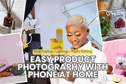 LIGHTS FOR PRODUCT PHOTOGRAPHY AT HOME USING YOUR PHONE - SIMPLE HACKS