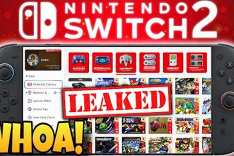 Nintendo Switch Online Update Reveals BIG Leak! + Good News for Switch 2 Games!