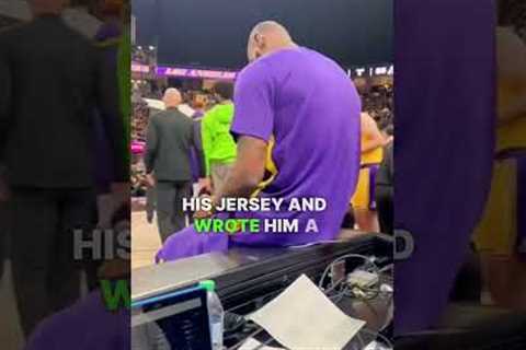 LeBron James Heartwarming Moment With His Biggest Fan | RevUpSports.com