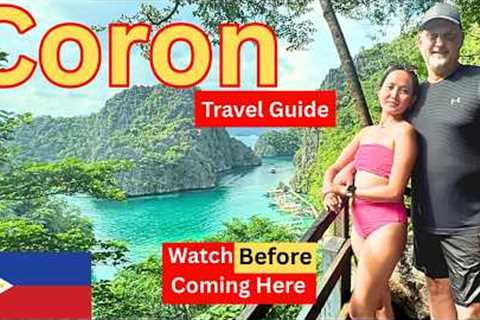E24🇵🇭 Private Boat or Group; Coron Island Hopping Tour; Which Is Better?  Costs &amp; The..
