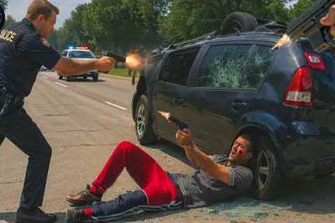 Craziest Moments Cops Face Off With The Most Dangerous Criminals #121
