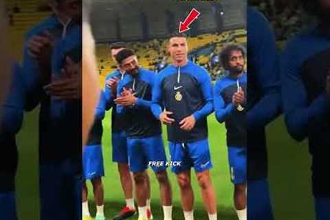 Bro Forgot His Dad Is Ronaldo..😅  #ronaldo #shorts #shortvideos #short