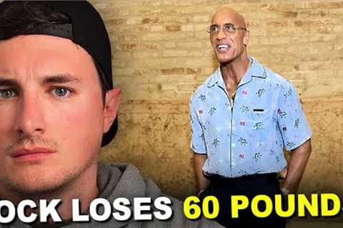 The Rock's drastic weight loss