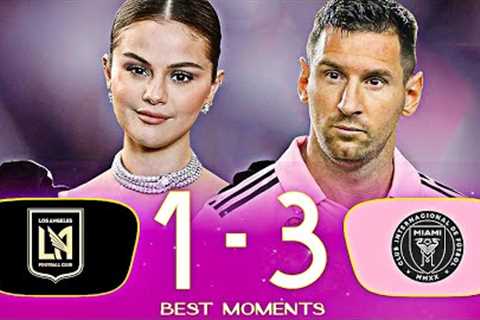 BEAUTIFUL SELENA GÓMEZ VISITS MESSI AND HE SURPRISES HER WITH HIS PERFORMANCE!