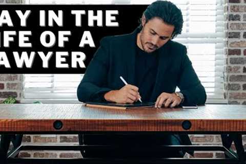 REAL DAY IN THE LIFE AS A LAWYER | Personal Injury Lawyer