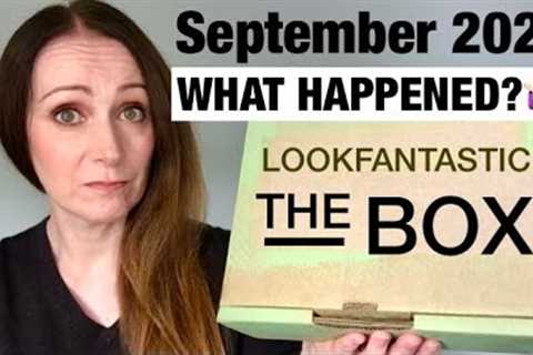 LookFantastic September Beauty Box unboxing 2025