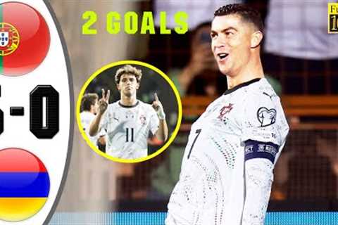 Portugal vs Armenia 5-0 Highlights &amp; All Goals 2025 🔥 Ronaldo 2 Goals