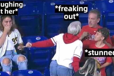 We Just Saw a Grown Woman Steal a Home Run Ball From a Little Kid