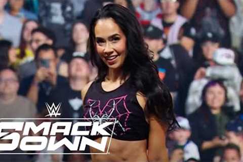 AJ Lee Returns and Attacks Becky Lynch! | WWE SmackDown Highlights 9/5/25 | WWE on USA