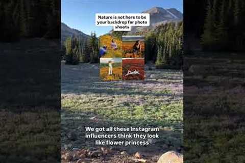 Social Media Influencers Are Destroying Endangered Native Wildflower Habitats - Don’t Doom The Bloom