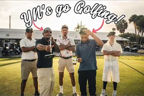 Taking my YN friends to go GOLFING!