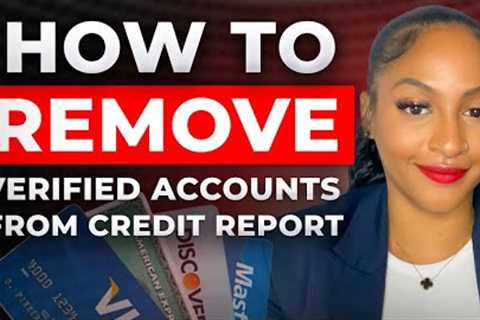 Remove VERIFIED Accounts From Your Credit Report FAST! 🏃🏽‍♀️ 