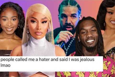 ‼️Celebrities SUPPORT Nicki Minaj notion! Normani using Nicki for Rollout, Drake speaks on Record La