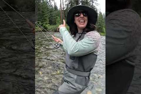 When Fly Casting Goes Wrong 😂 | Beginner Mistake  #fishing #flyfisherman #troutfishing