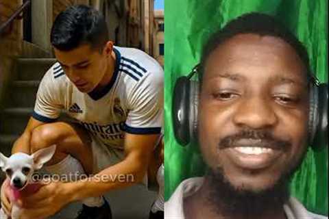 Ronaldo's Dog Cried After Neymar Mocked Her For Not Eating Meat #cr7  #football #ronaldo #neymar