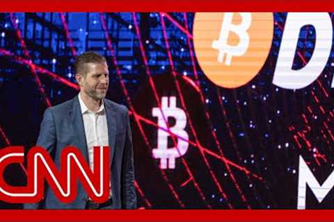 A cryptocurrency mining company just made Eric Trump's wealth soar