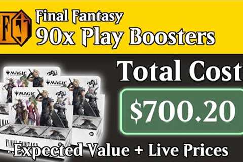 $700 in Final Fantasy Play Boosters, profit or loss? - Magic: the Gathering Unboxing
