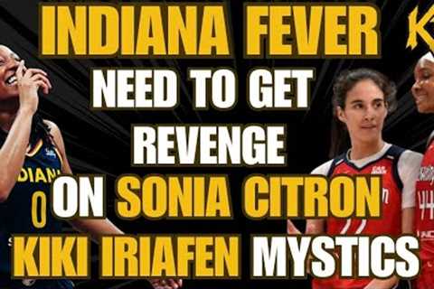 STEPHANIE WHITE Indiana Fever NEED TO GET REVENGE vs Sonia Citron Washington Mystics today