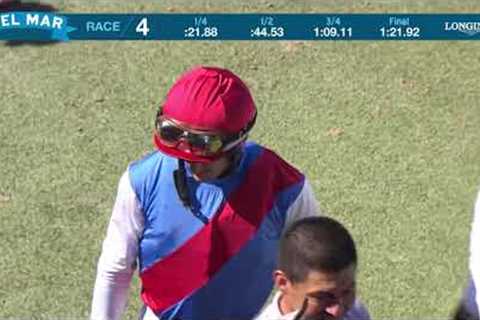 Brant wins the Del Mar Futurity G.I race 4 at Del Mar 9/7/25