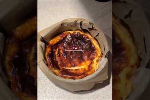 Burnt basque cheesecake #cheesecake