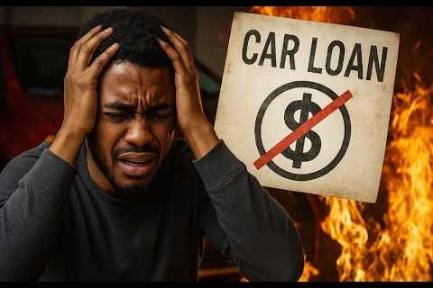 Dr Boyce:  Car Loans will destroy you
