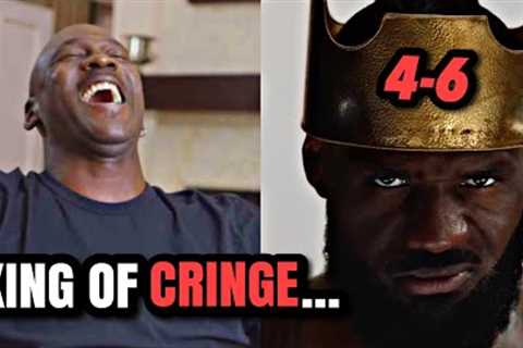 LeBron James IS THE KING OF CRINGE