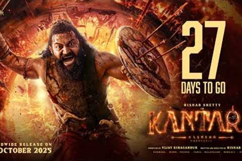 27 Days to Go | Kantara A Legend Chapter 1 | Oct 2, 2025 Release | Hombale Films | Rishab Shetty