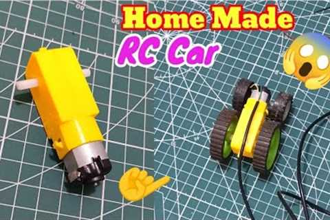 How To Make Remote Control Car|DIY A Mini RC Car At home|RC Cars