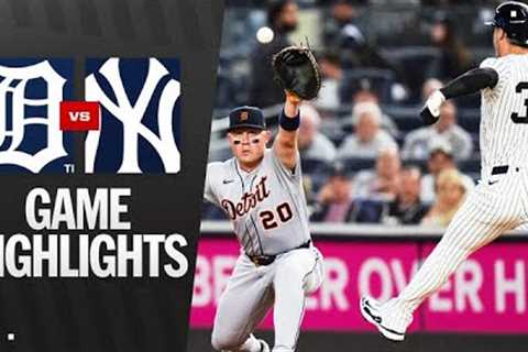 Tigers vs. Yankees Game Highlights (9/9/25) | MLB Highlights