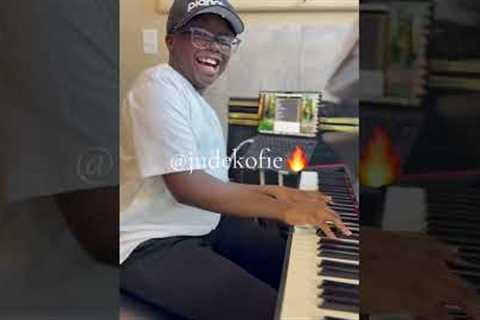 Improvisation by kid piano prodigy 🔥🔥 #piano #walkinspiritoftheholyspirit #jazzmusic #judekofie