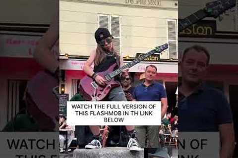 Bohemian Rhapsody Flashmob. Finished by a 12-Year-Old Guitar Prodigy