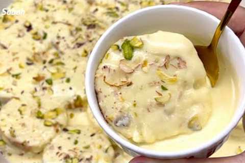 Easy And Tasty Milk Bread Dessert Recipe 