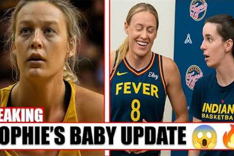 “Sophie Cunningham SURPRISES Caitlin Clark With MAJOR Baby Update! 😱🔥”