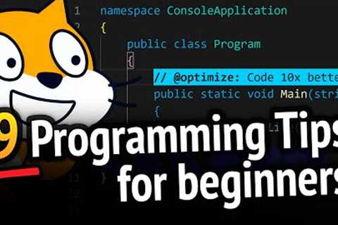 9 Programming Tips for Beginners