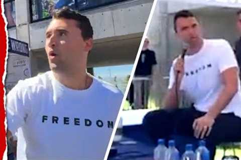 Charlie Kirk Posts Video Moments Before Being SHOT at Utah Valley