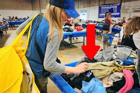 My Brutal Hunt For $1,000s at Goodwill OUTLET