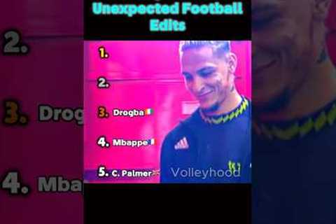 ⚽️ Ranking The MOST Unexpected Football Edits 😳 #football #soccer #messi #ronaldo #edits #shocking
