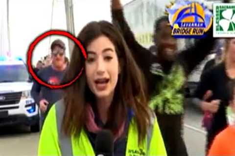 Who’s the Man Who Slapped Reporter Live on Air?