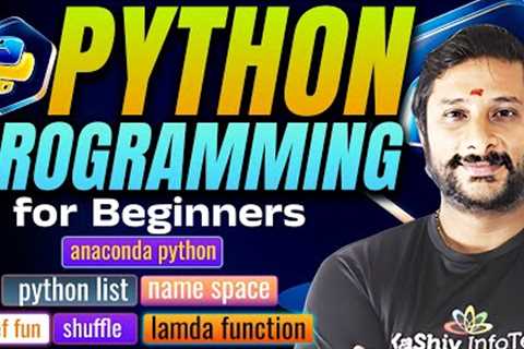 🐍 Python for Beginners in Tamil | Python Programming | Python Training in Chennai #kaashivinfotech