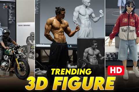 Instagram Trending 3D Model Ai Photo Editing | Google Gemini Viral Photo Editing | 3D Figure Photo