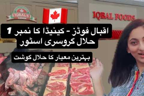 Shop with me for Desi Grocery and Fresh Halal Meat at CANADA’s biggest store Iqbal Foods 😍😍