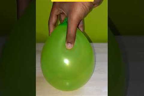 Amazing science experiment with balloon/magic tricks #shorts #ytshortvideo #viral kansal Creation