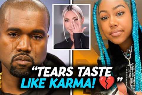 Kanye West In TEARS After North West Leak   Kim Kardashian’s Tape Scheme Exposed!