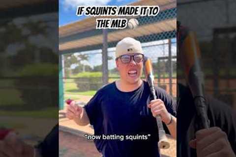 Squints hits a homer!! #viralshort #baseball #baseballszn #sports