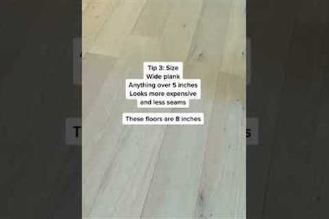 3 tips on choosing hardwood floors #flooring #homedecor #homerenovation #homediy