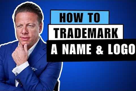 How To Trademark a Name and Logo | Trademark In Canada And USA